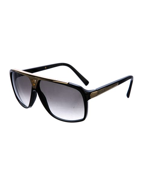 Louis Vuitton Evidence Aviator Sunglasses Black Sunglasses Accessories Lou127558 The Realreal