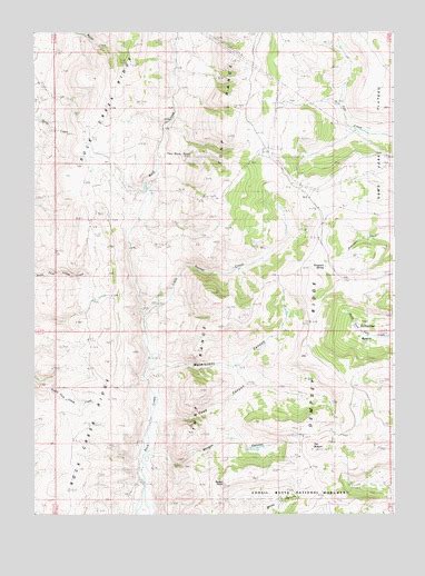 The Rock Slide Wy Topographic Map Topoquest