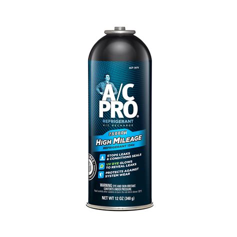Ac Pro Ultra Synthetic R 134a Refrigerant Ac Recharge 20