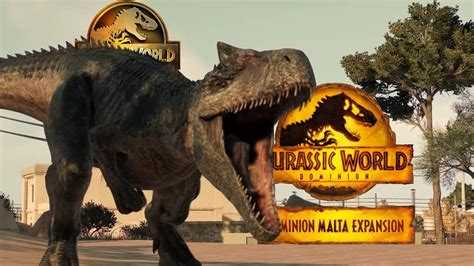 Malta Black Market Allosaurus Vs Carnotaurus Dominion Malta Expansion Dlc Official Launch