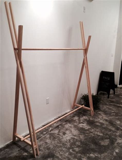 Build a simple wooden rack to hang and display dress up clothes or build a larger version for your everyday clothes! How To Build A Clothes Rack With Wood - WoodWorking ...