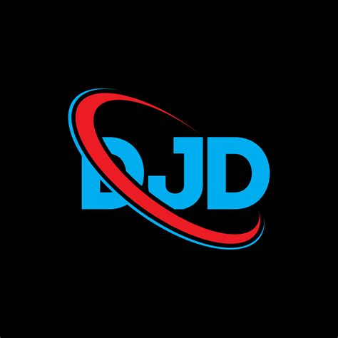 Logotipo De Dj Letra Djd Diseño Del Logotipo De La Letra Djd