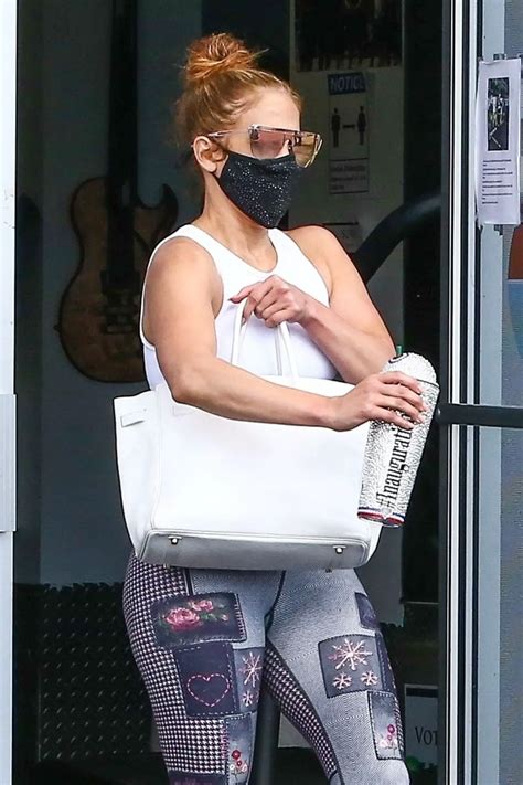 Jennifer Lopez Leaves A Gym In Miami 01242021 Hawtcelebs