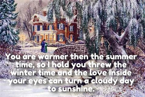 20 December Love Quotes And Poems For Romantic Winter