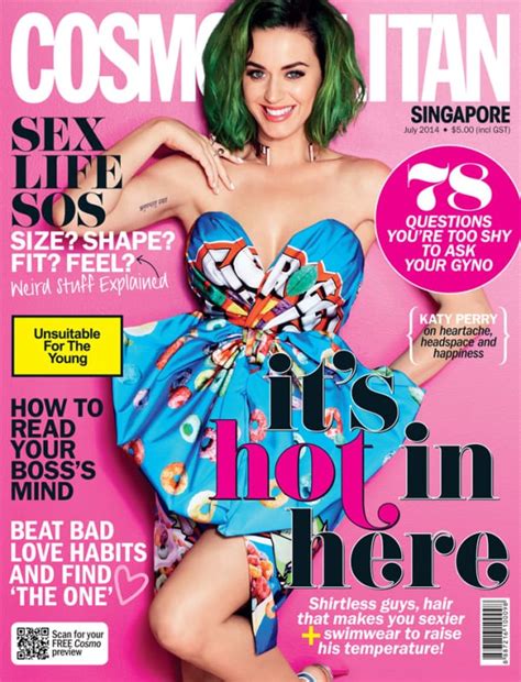 Katy Perry Cosmopolitan Covers July 2014 The Hollywood Gossip