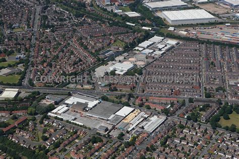 Aerial photography of Manchester aerial photograph of Stretford showing ...