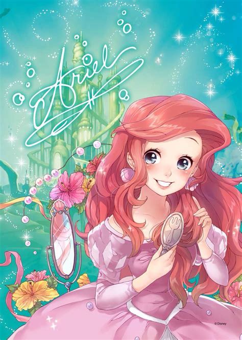 Japanese Ariel Art Disney Princess Anime Disney Princess Fan Art