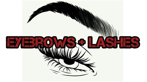 Eyebrows And Eyelashes Drawing Free Download On Clipartmag