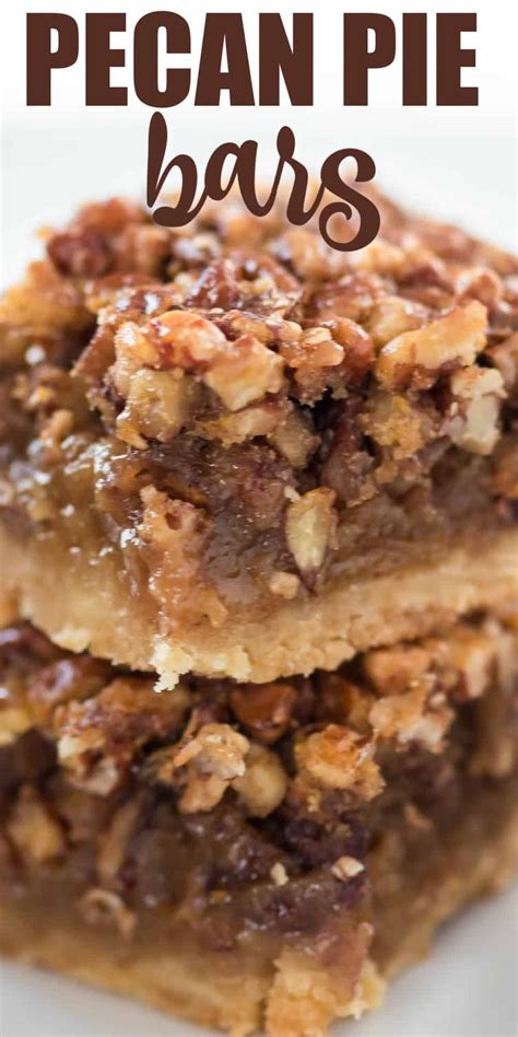 Perfect Ooey Gooey Pecan Pie Bars Made With Maple Syrup The Most