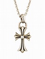 Chrome Hearts Cross Pendant Necklace - Sterling Silver Pendant Necklace ...