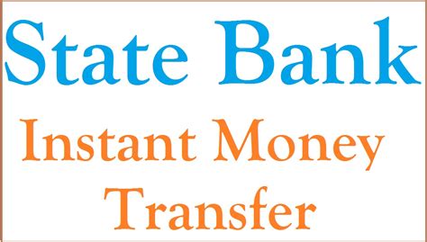 Sbi Instant Money Transfer Sbi Quick Money Transfer Online