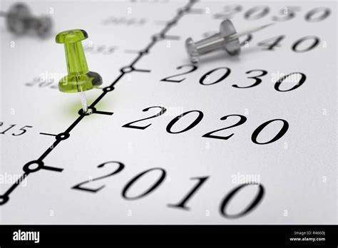 21st Century Timeline, year 2020 Stock Photo - Alamy