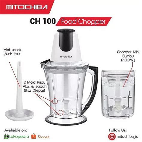 Harga food chopper gilingan bumbu dapur serbaguna ardin dan maksindo. Semua Produk » Mitochiba Food Chopper Mitochiba CH-100 ...