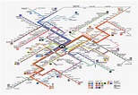 Detailed metro and rail map of Stuttgart city | Stuttgart | Germany ...