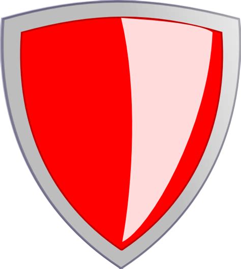 Red Security Shield Clip Art At Vector Clip Art Online