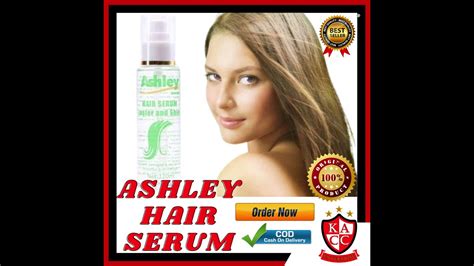 Ashley Hair Serum Youtube