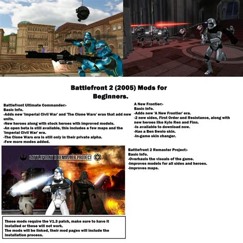 Free Games Info And Games Rpg Star Wars Battlefront 2 2005 Kylo Ren Mod