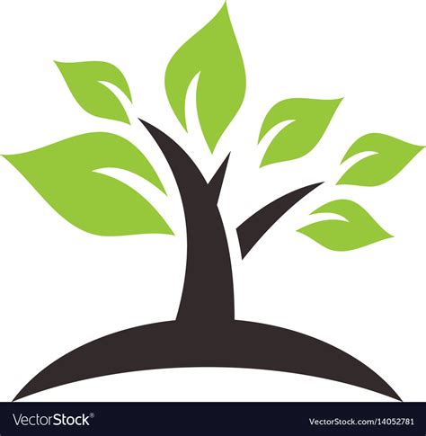 Tree Logo Royalty Free Vector Image Vectorstock