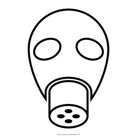 Gas Mask Coloring Pages Coloring Nation