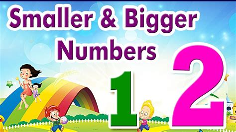 Basic Math For Kids Smaller And Bigger Numbers Science Games
