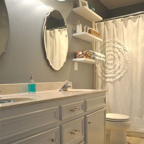 Diy Guest Bathroom Featured On Better Homes And Gardens