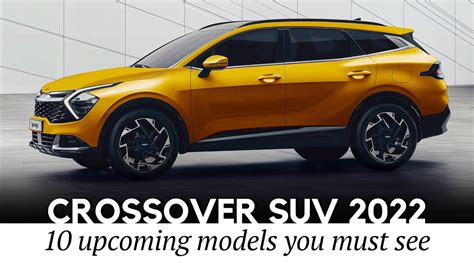 2022 Crossover Suvs Unveiled For The Upcoming Model Year Interior