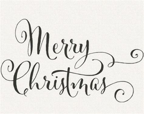 Download High Quality Merry Christmas Clipart Cursive Transparent Png