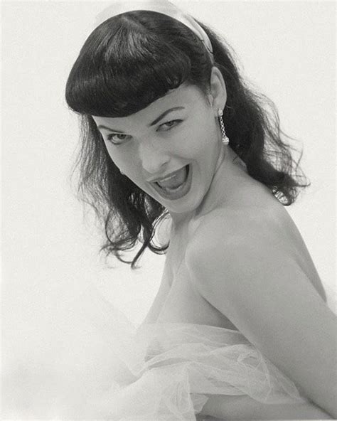 Bettie Page 1950s Pin Up Black And White Multiple Etsy