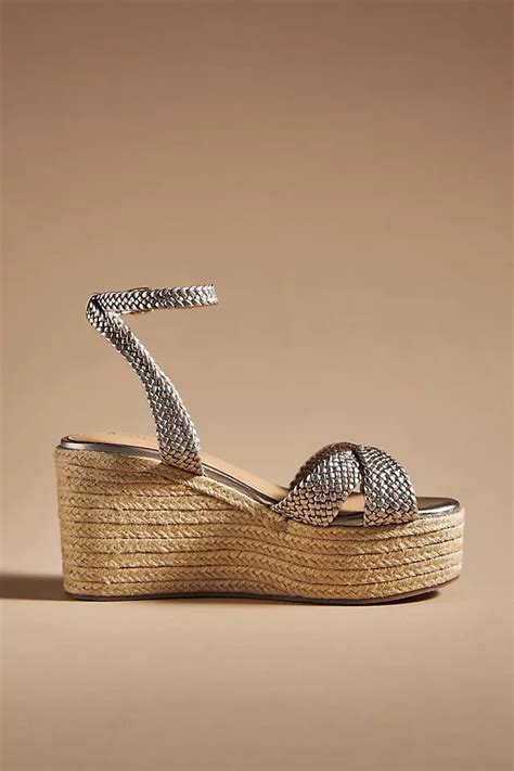 by anthropologie woven strap wedge heels anthropologie