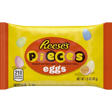 Reeses Pieces Eggs Candy Peanut Butter Dulces Empacados Selectos