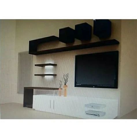 Wall Mounted 18mm Wooden Lcd Tv Cabinet At Rs 900square Feet In
