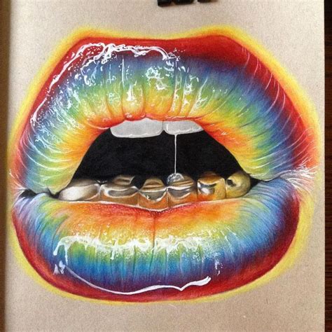 Image Result For Lip Art Toned Paper Art Prints Lip Art