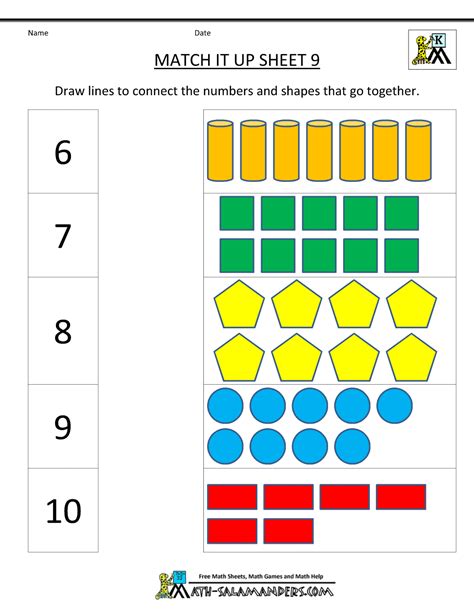 Math Worksheets Kindergarten Math Worksheets For Kids Preschool