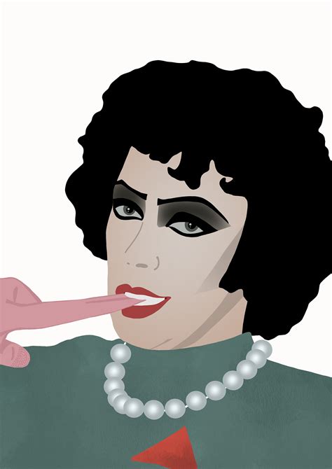 Frank N Furter A3 A4 Print Rocky Horror Picture Show Etsy