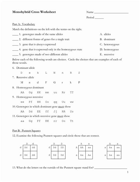 Ptyrpaecstaicndein12ad3dition to atynpse wofethrse books to. 50 Genetics Worksheet Answer Key | Chessmuseum Template Library