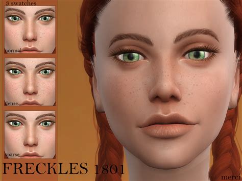 The Sims Resource Freckles 1801