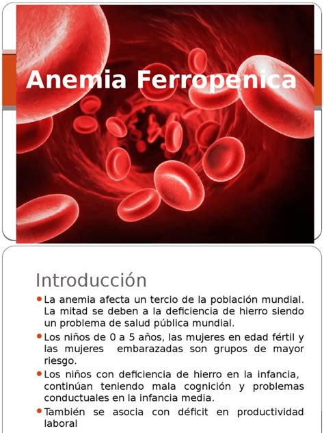 Anemia Ferropenica Pdf Amamantamiento Anemia