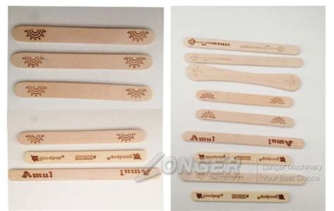 Our ice cream stick is manufactured from natural birch wood or bamboo. Ice Cream Wood Sticks Production Line|Popsicle Sticks ...