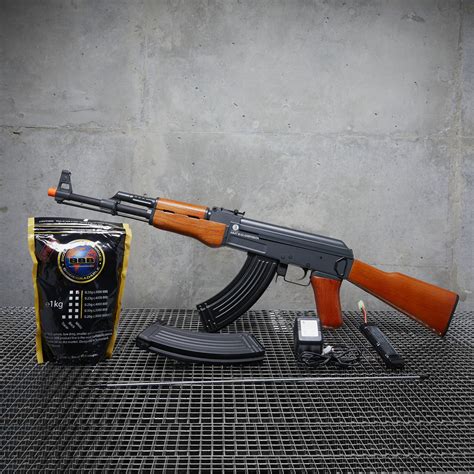 Kalishnikov Ak47 Airsoft Rifle 5000 Bbs Swiss Arms Touch Of Modern