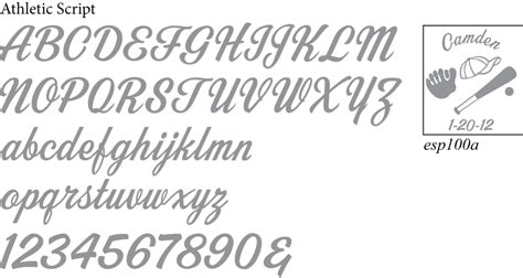 Athletic Script Font For Stencils Free Script Fonts Script Fonts Script