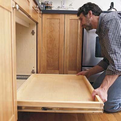 Use these measurements to select a carousel that will fit through the. How to Install a Pull-Out Kitchen Shelf | El garaje blanco