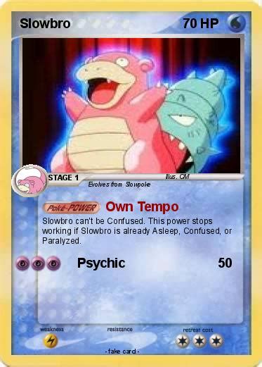 Pokémon Slowbro 6 6 Own Tempo My Pokemon Card