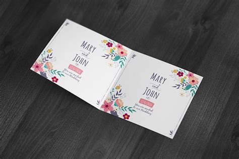 Better than any royalty free or stock photos. Square Invitation & Greeting Card Mockup - Free Design Resources