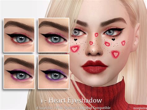 The Sims Resource I Heart Eyeshadow