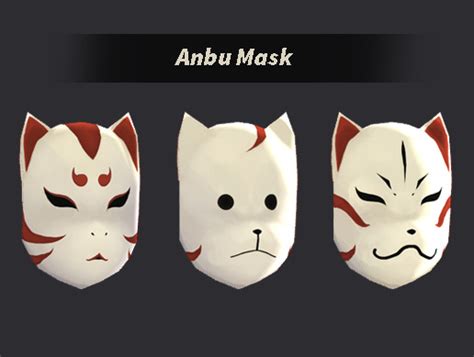 Garn Dynamisch Schließe Cat Anbu Mask Nach Außen Decke Meyella