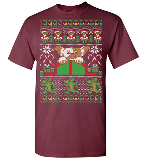 Gremlins Ugly Christmas T Shirt The Wholesale T Shirts Co