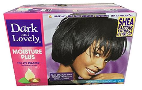 Dark And Lovely No Lye Relaxer Regular For Normal Hair Kit Approved Food