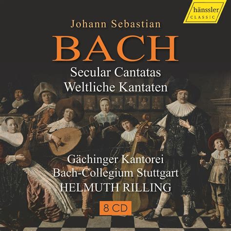 Secular Cantatas Jsbach Hänssler Classic Profil Edition Günter