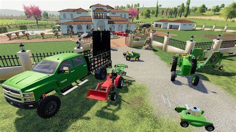 Mowing Millionaires Mansion Before He Gets Home Farming Simulator