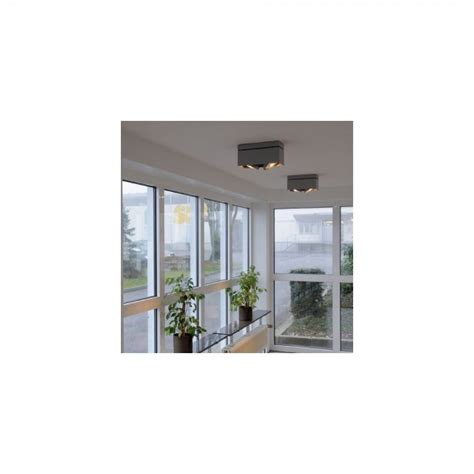 Slv 117111 White Kardamod Surface Square Es111 Double Ceiling Light At
